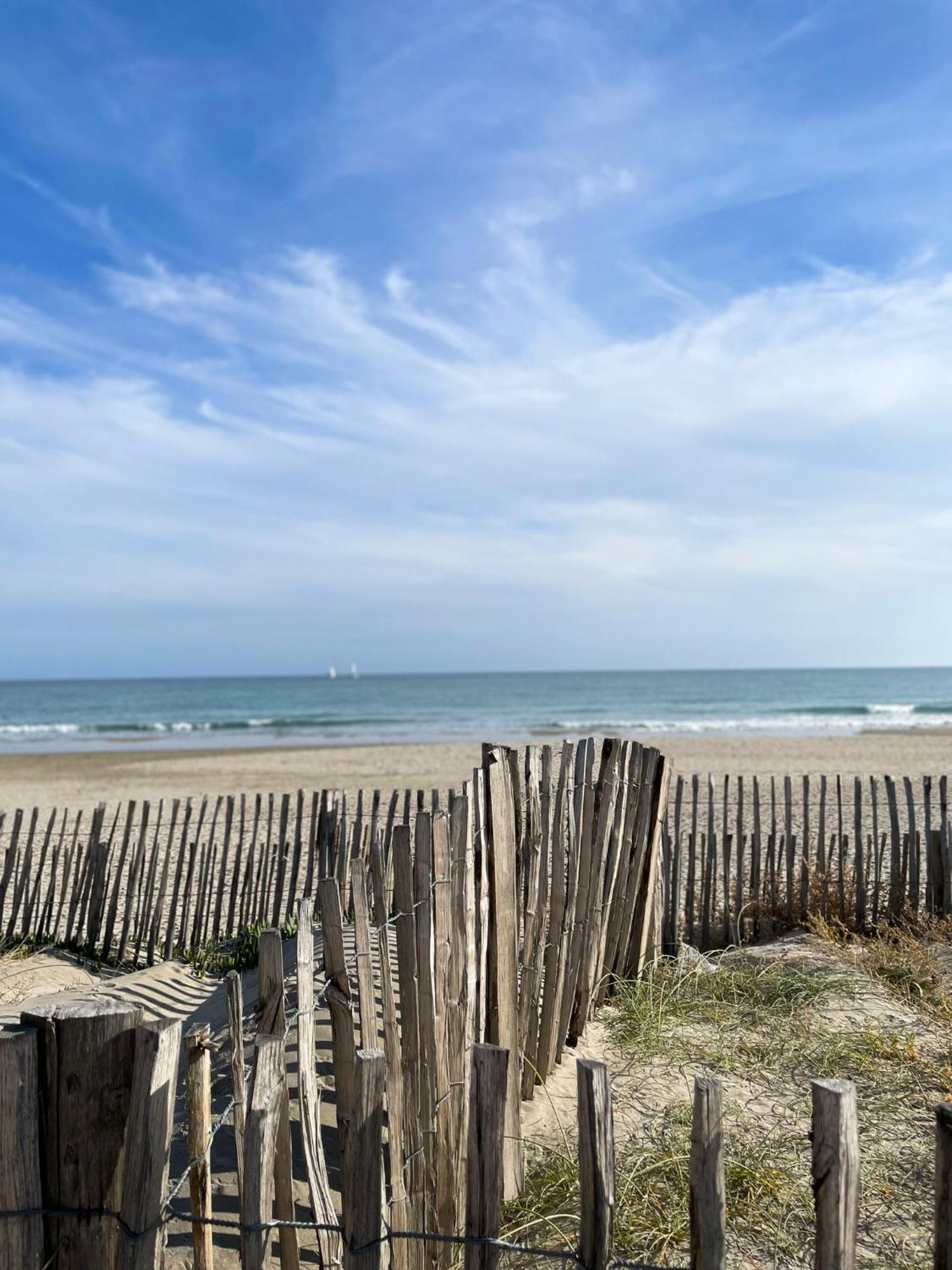 Mas Andalou Fabuleuse Premiere Ligne De Mer, Plage Privative Frontignan Eksteriør billede
