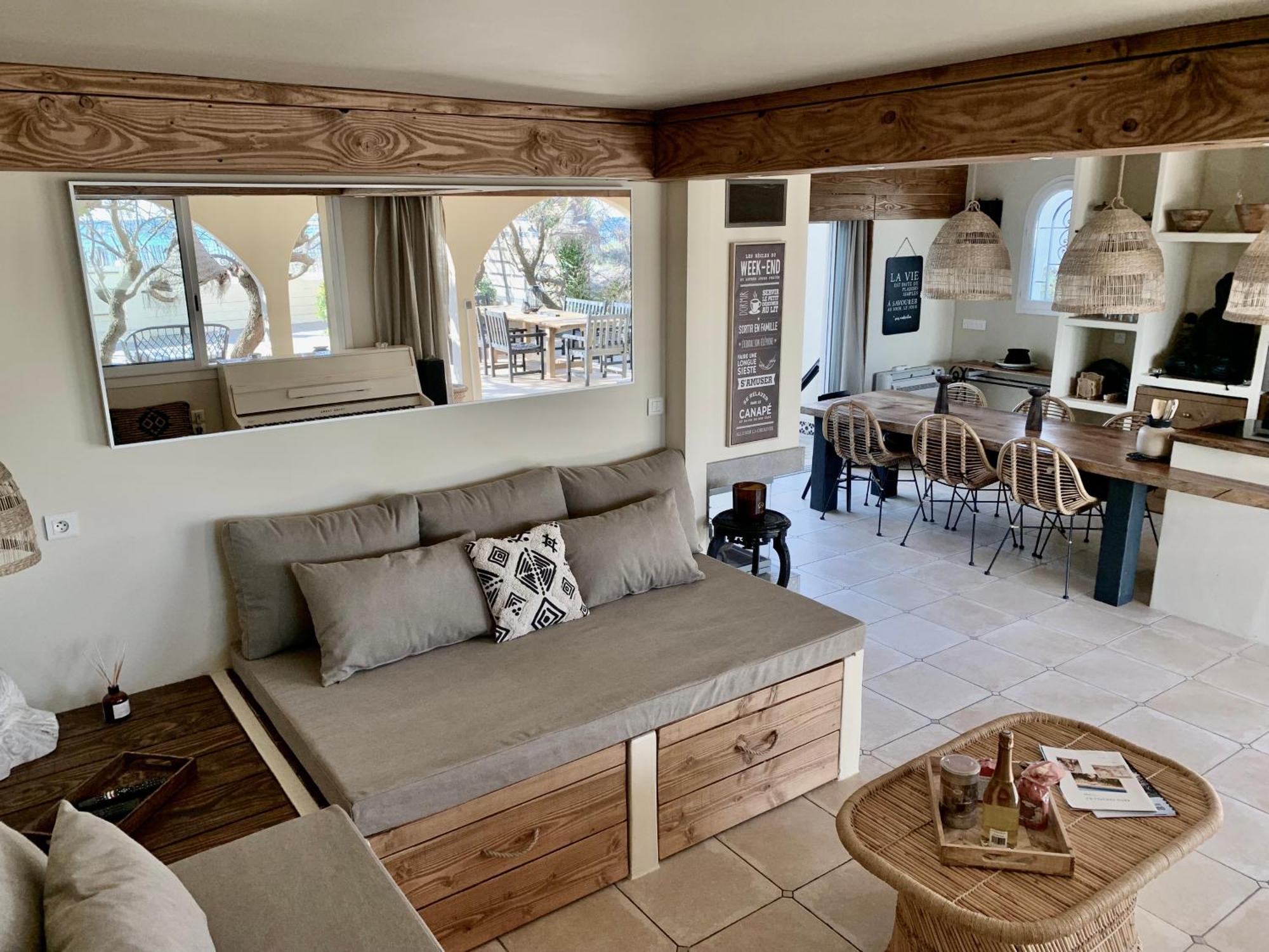 Mas Andalou Fabuleuse Premiere Ligne De Mer, Plage Privative Frontignan Eksteriør billede