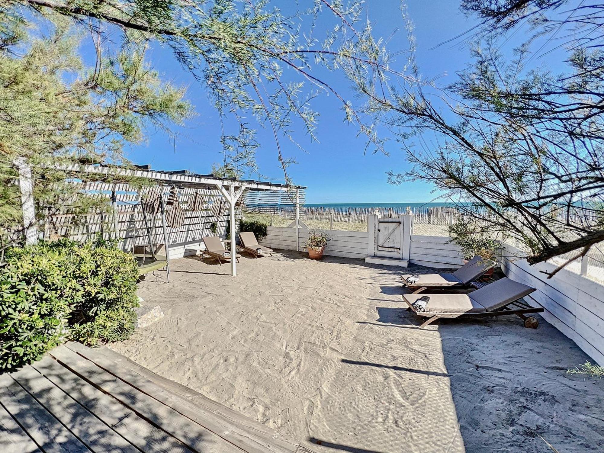 Mas Andalou Fabuleuse Premiere Ligne De Mer, Plage Privative Frontignan Eksteriør billede